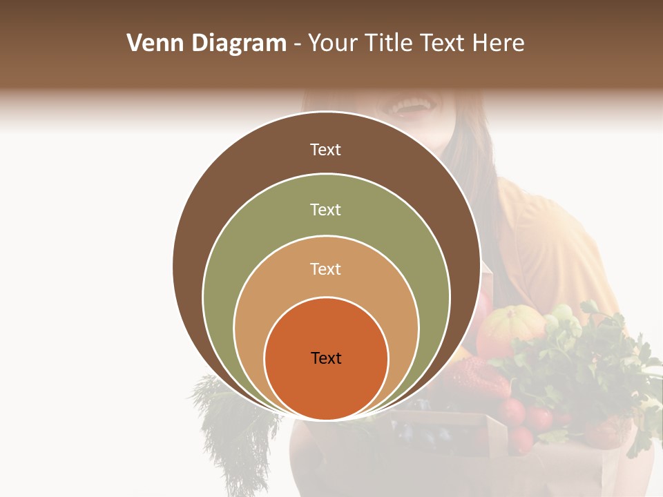 Portrait Grape Background PowerPoint Template