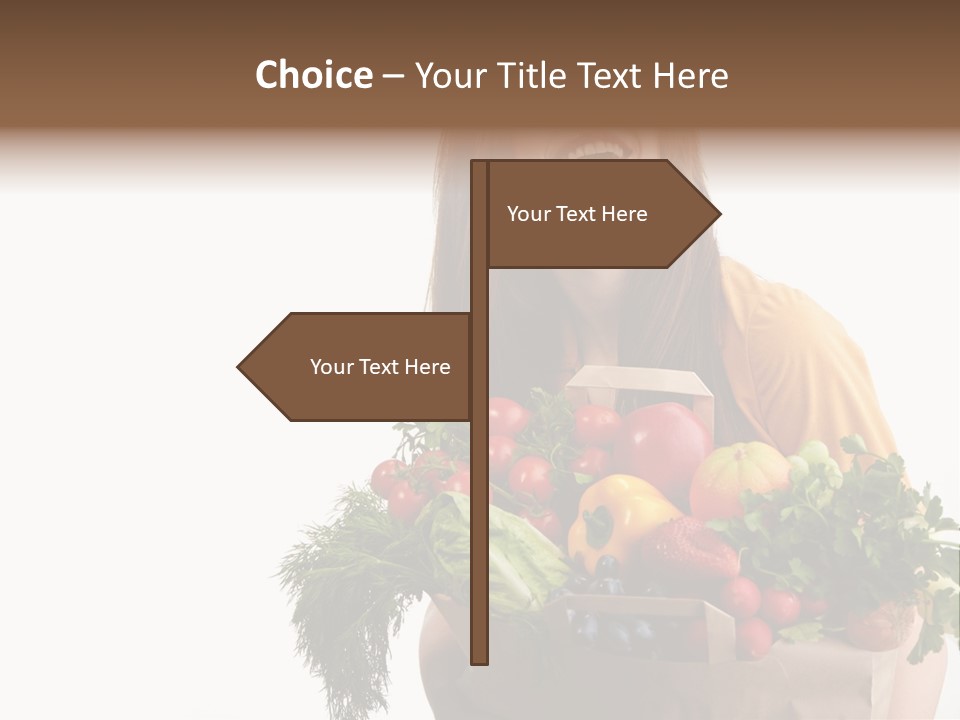 Portrait Grape Background PowerPoint Template