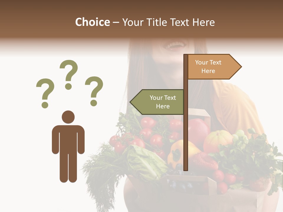 Portrait Grape Background PowerPoint Template