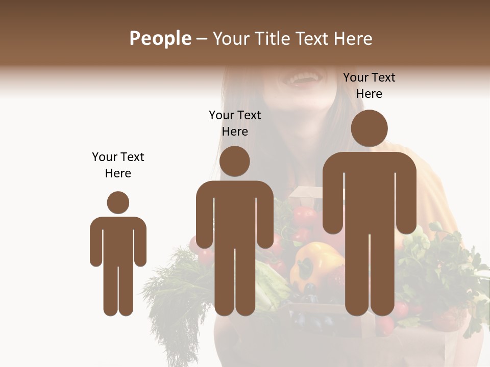 Portrait Grape Background PowerPoint Template