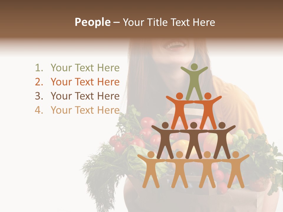 Portrait Grape Background PowerPoint Template