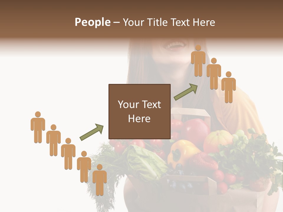 Portrait Grape Background PowerPoint Template