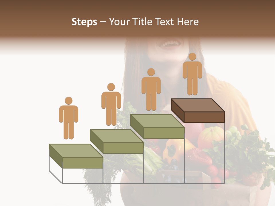 Portrait Grape Background PowerPoint Template