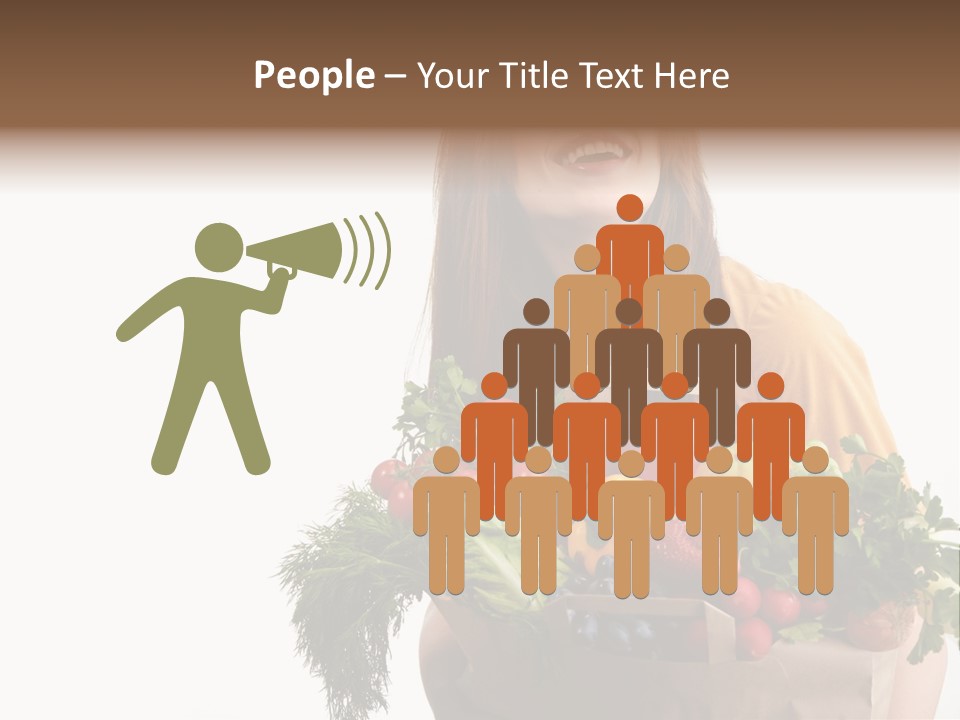 Portrait Grape Background PowerPoint Template