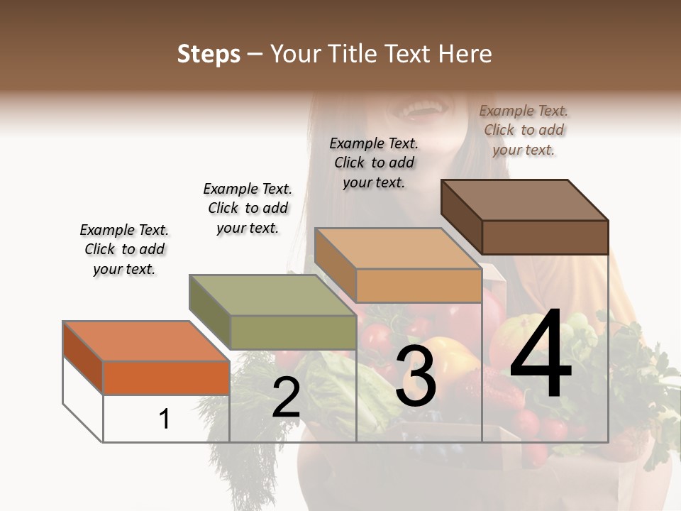 Portrait Grape Background PowerPoint Template