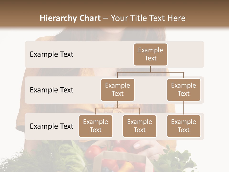 Vegetable Bag Young PowerPoint Template