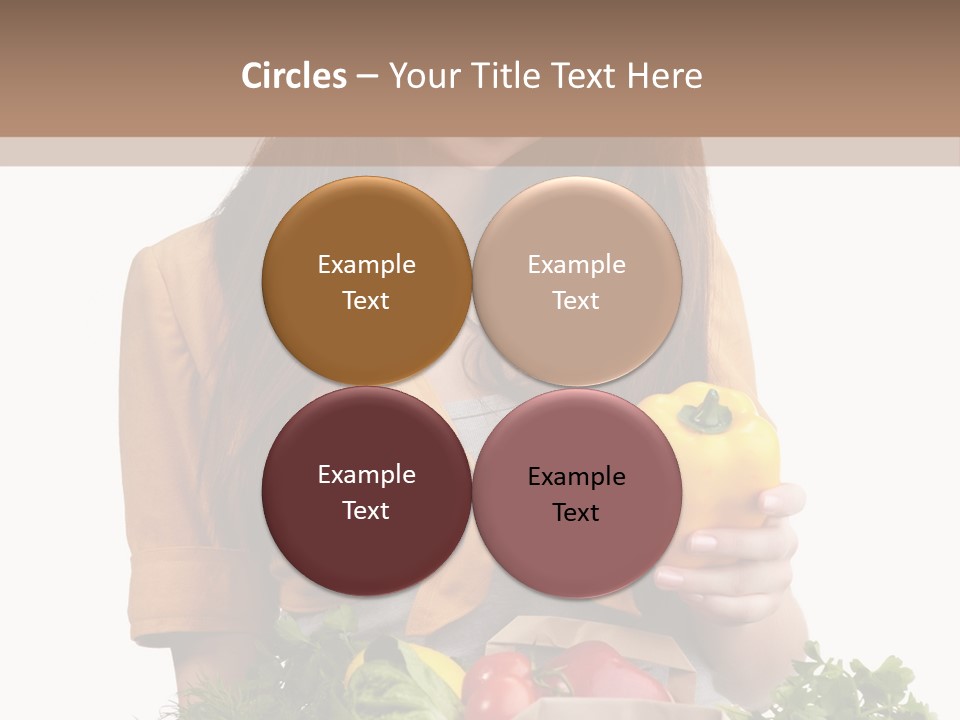 Isolated Paper Female PowerPoint Template