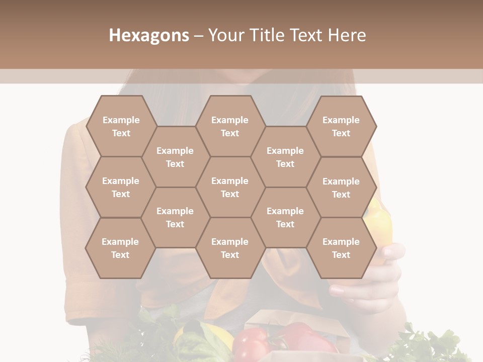 Isolated Paper Female PowerPoint Template