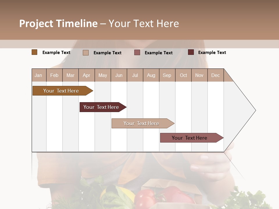 Isolated Paper Female PowerPoint Template