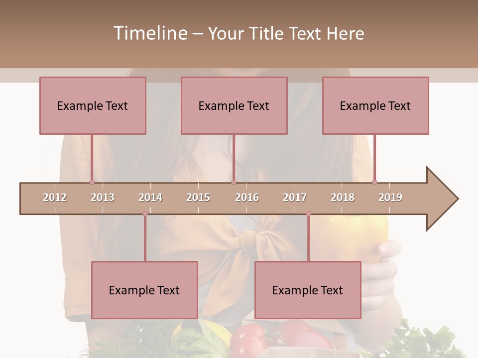 Isolated Paper Female PowerPoint Template