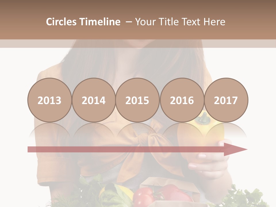 Isolated Paper Female PowerPoint Template