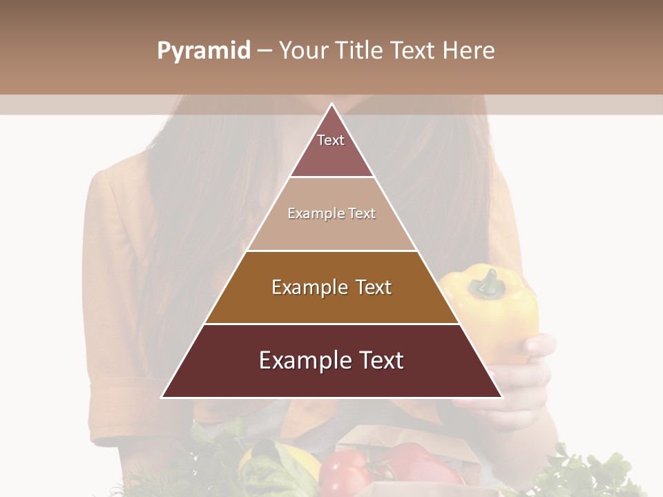 Isolated Paper Female PowerPoint Template