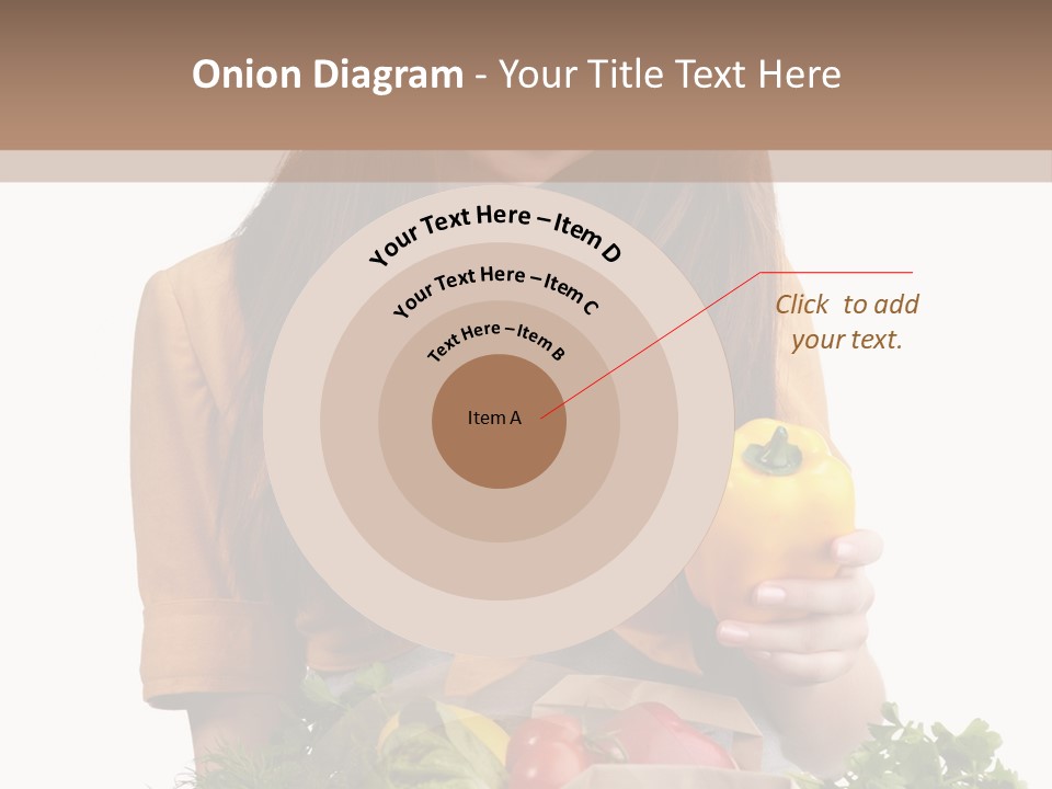 Isolated Paper Female PowerPoint Template