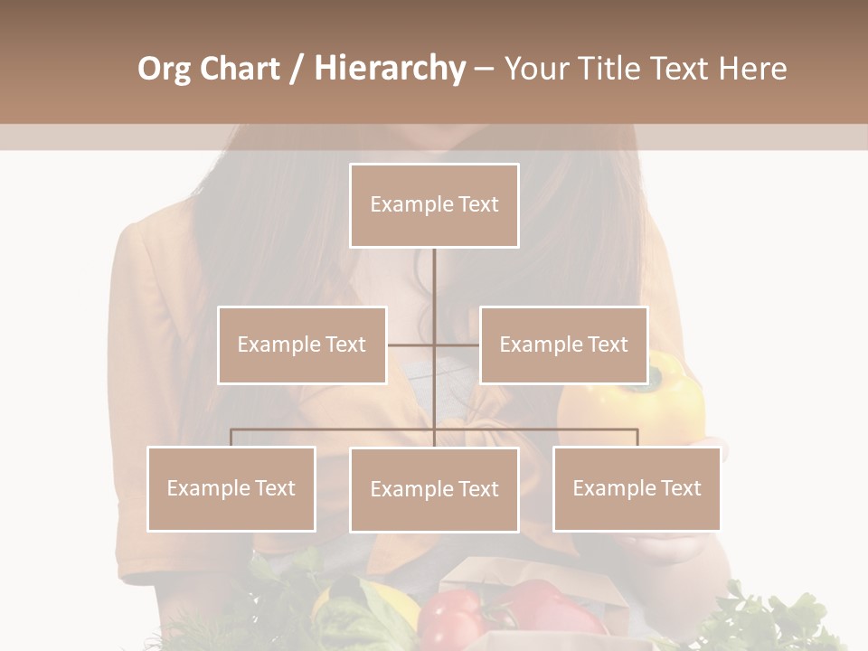 Isolated Paper Female PowerPoint Template