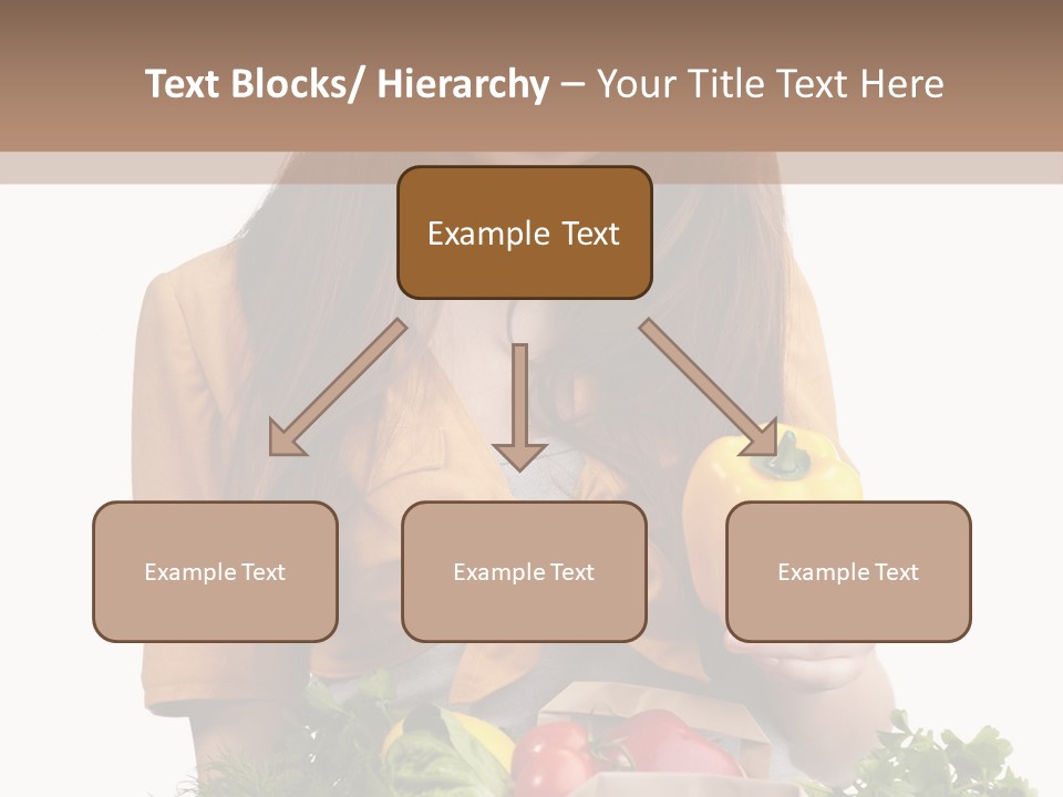 Isolated Paper Female PowerPoint Template
