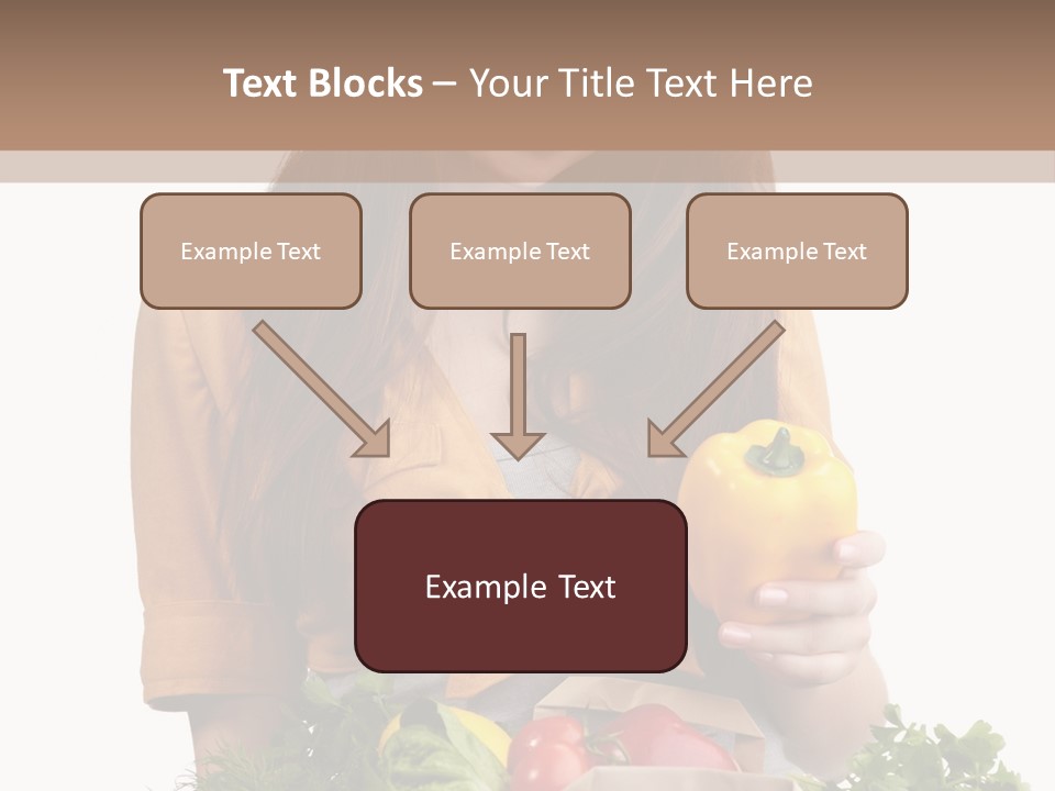 Isolated Paper Female PowerPoint Template