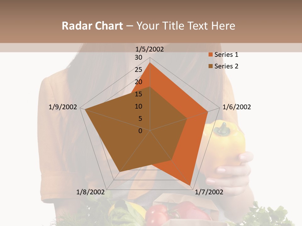 Isolated Paper Female PowerPoint Template