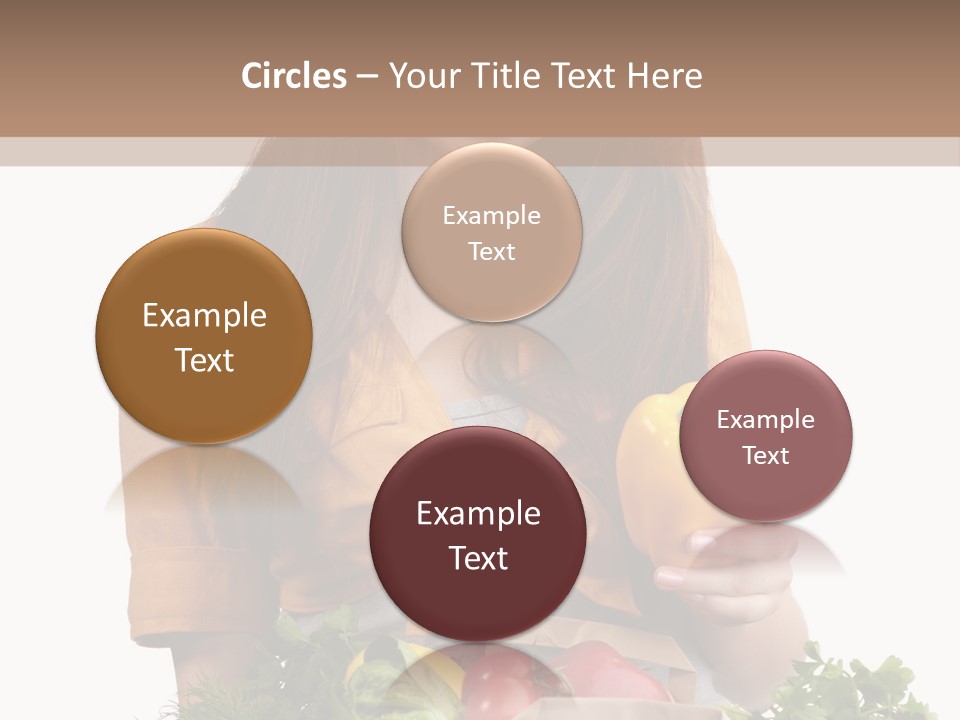 Isolated Paper Female PowerPoint Template