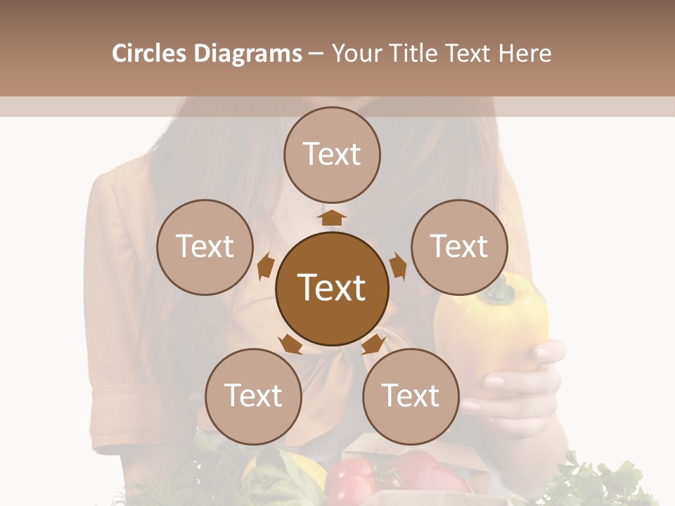 Isolated Paper Female PowerPoint Template