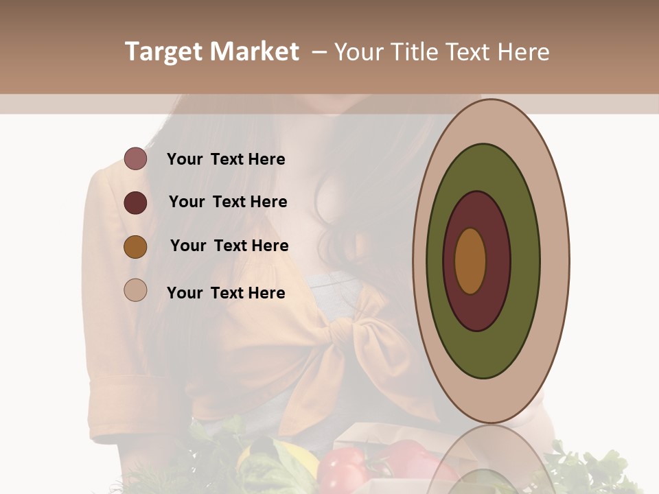 Isolated Paper Female PowerPoint Template