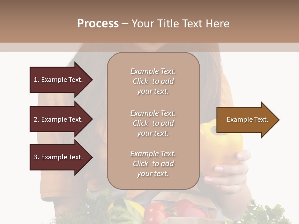 Isolated Paper Female PowerPoint Template