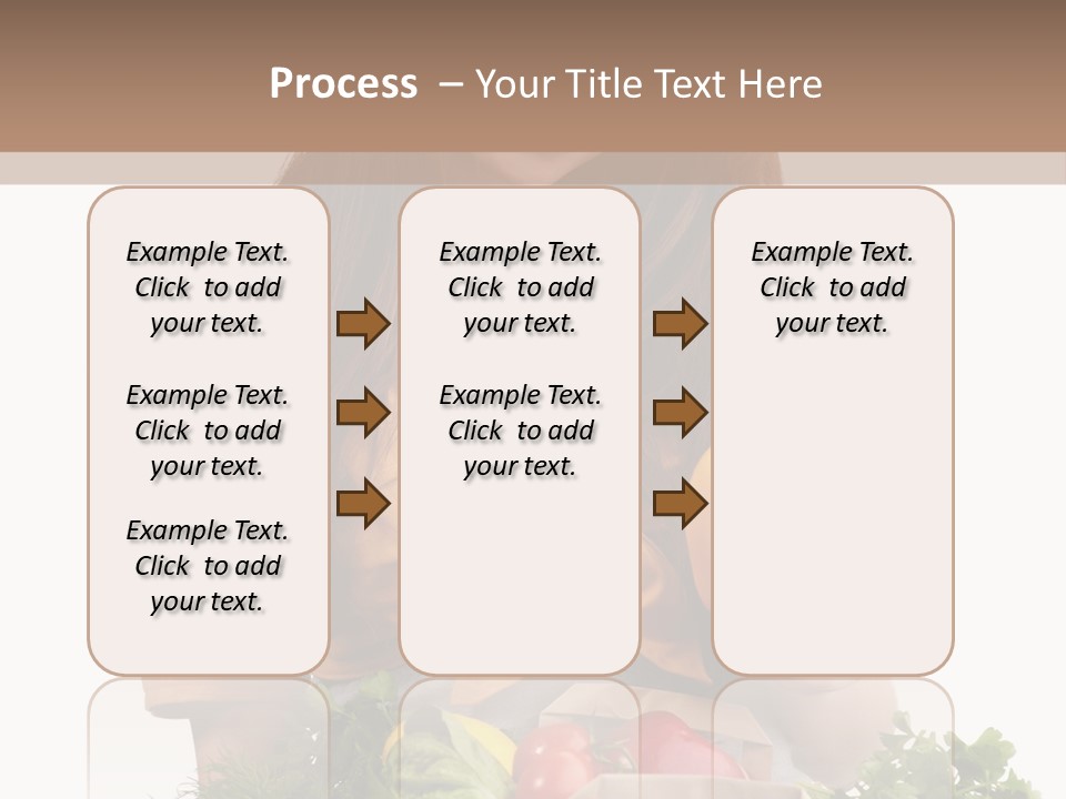 Isolated Paper Female PowerPoint Template