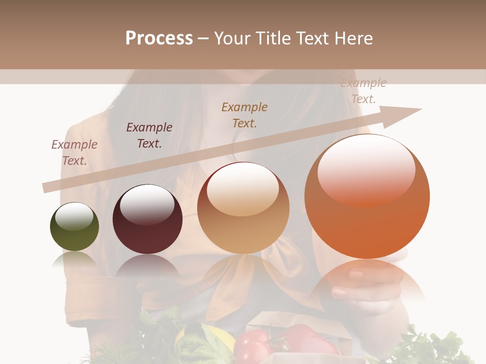 Isolated Paper Female PowerPoint Template