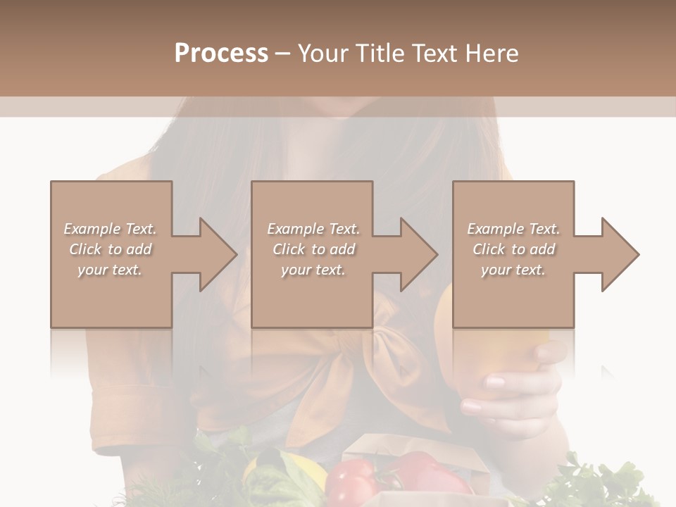 Isolated Paper Female PowerPoint Template