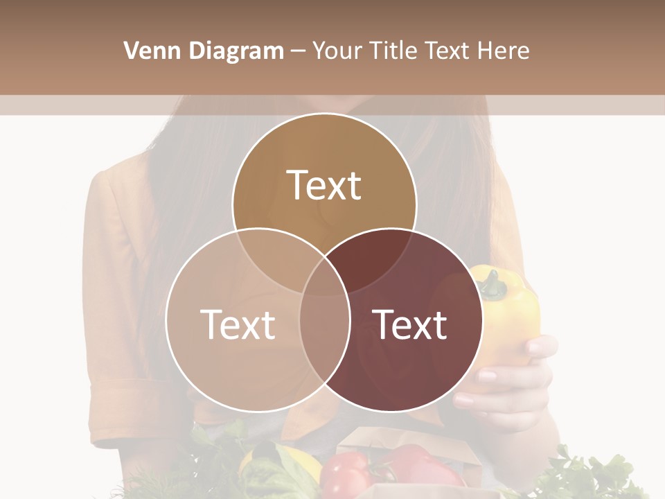 Isolated Paper Female PowerPoint Template