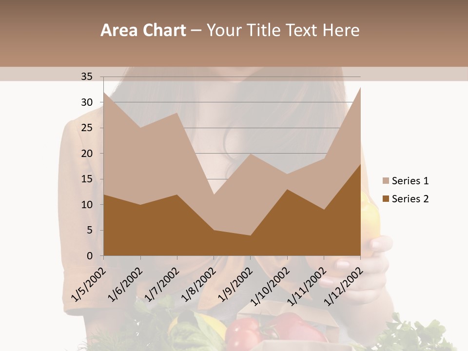 Isolated Paper Female PowerPoint Template