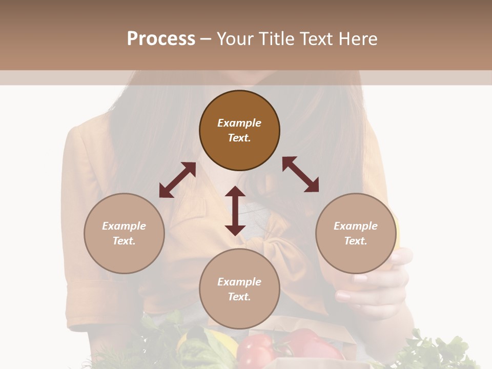 Isolated Paper Female PowerPoint Template