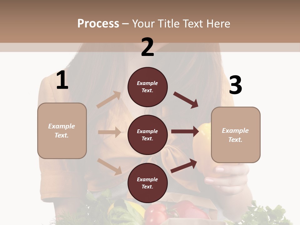 Isolated Paper Female PowerPoint Template