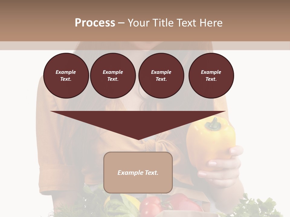 Isolated Paper Female PowerPoint Template