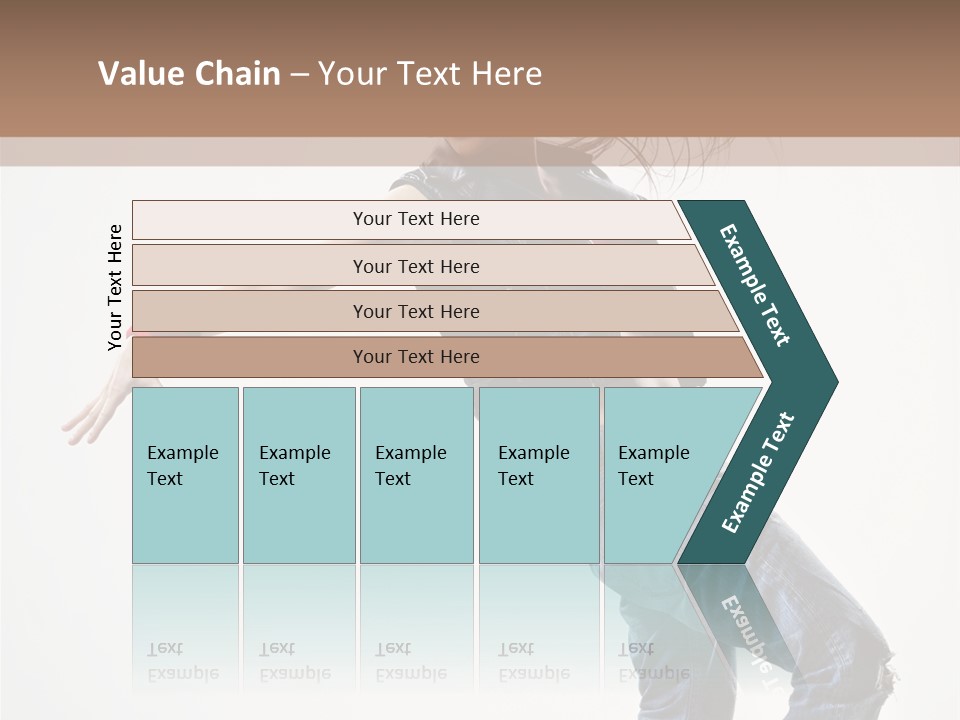 Action Human Breakdance PowerPoint Template