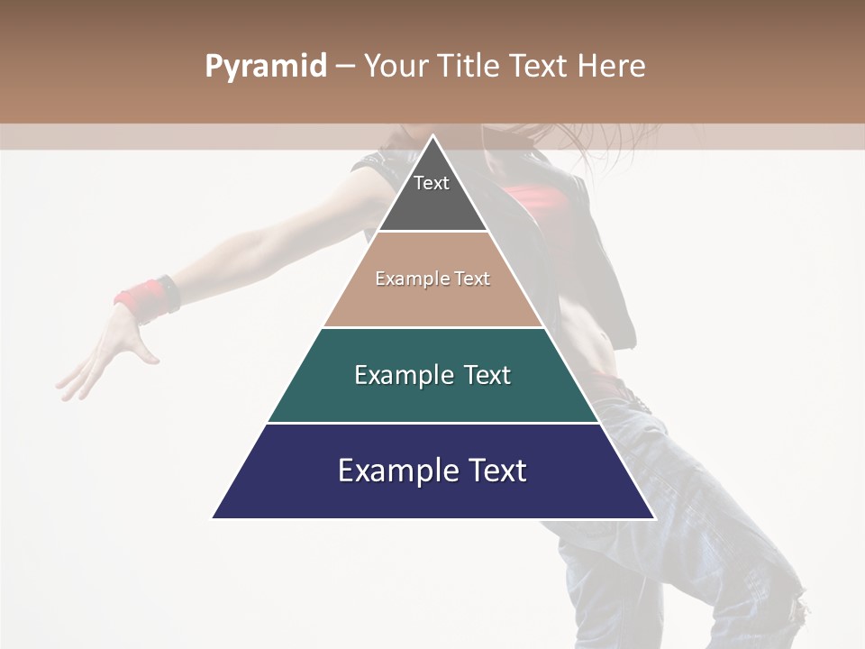 Action Human Breakdance PowerPoint Template