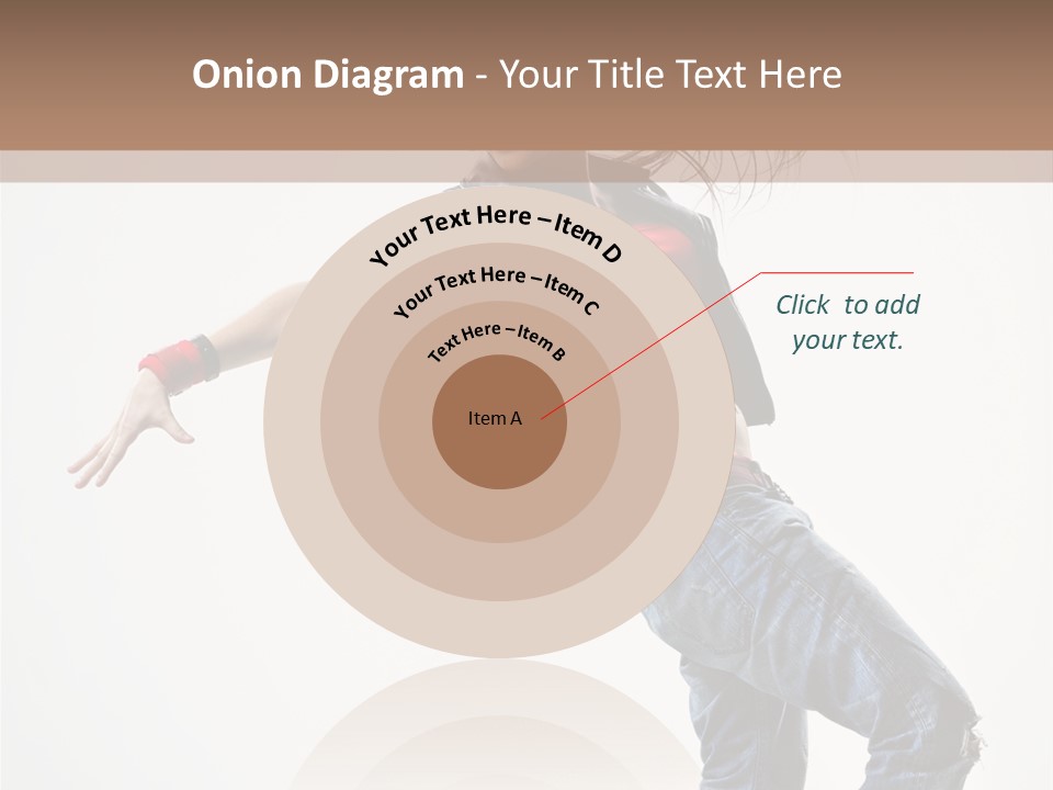 Action Human Breakdance PowerPoint Template