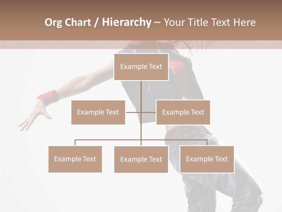 Action Human Breakdance PowerPoint Template