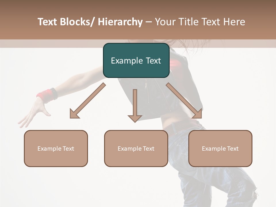 Action Human Breakdance PowerPoint Template