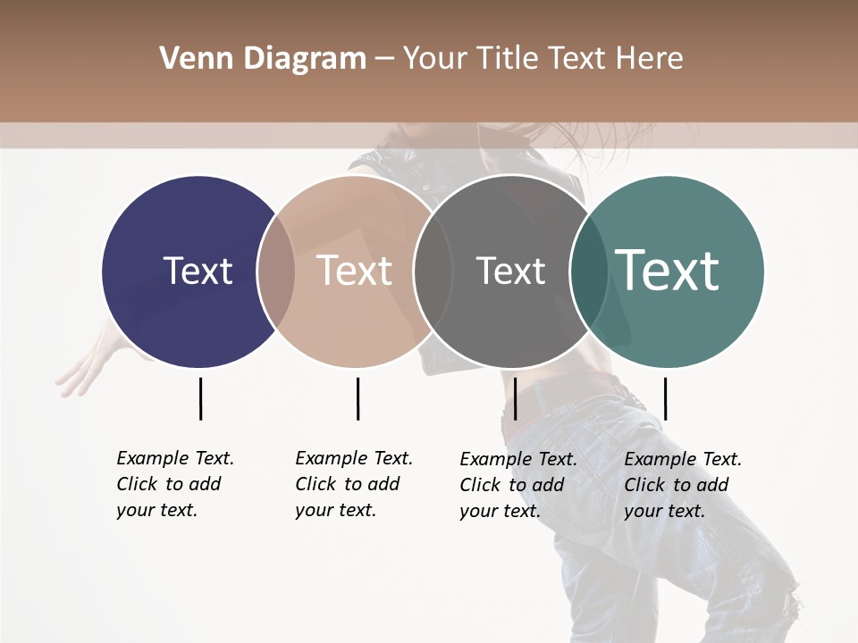 Action Human Breakdance PowerPoint Template