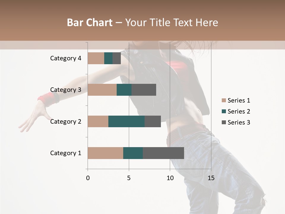 Action Human Breakdance PowerPoint Template