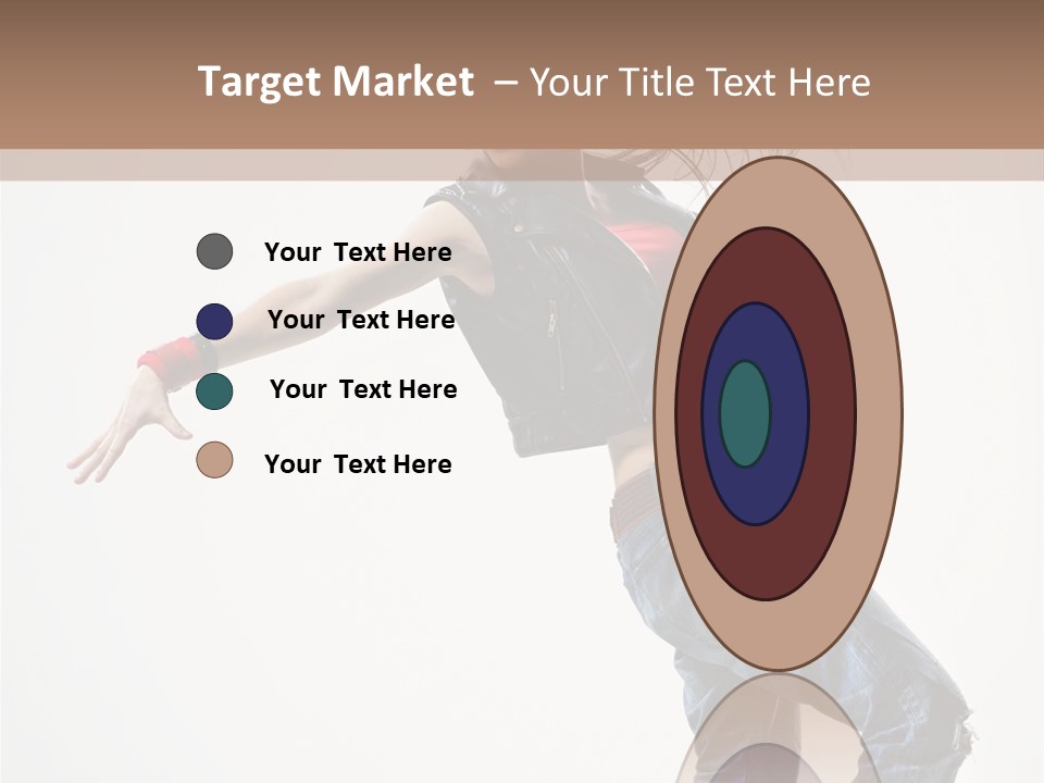 Action Human Breakdance PowerPoint Template