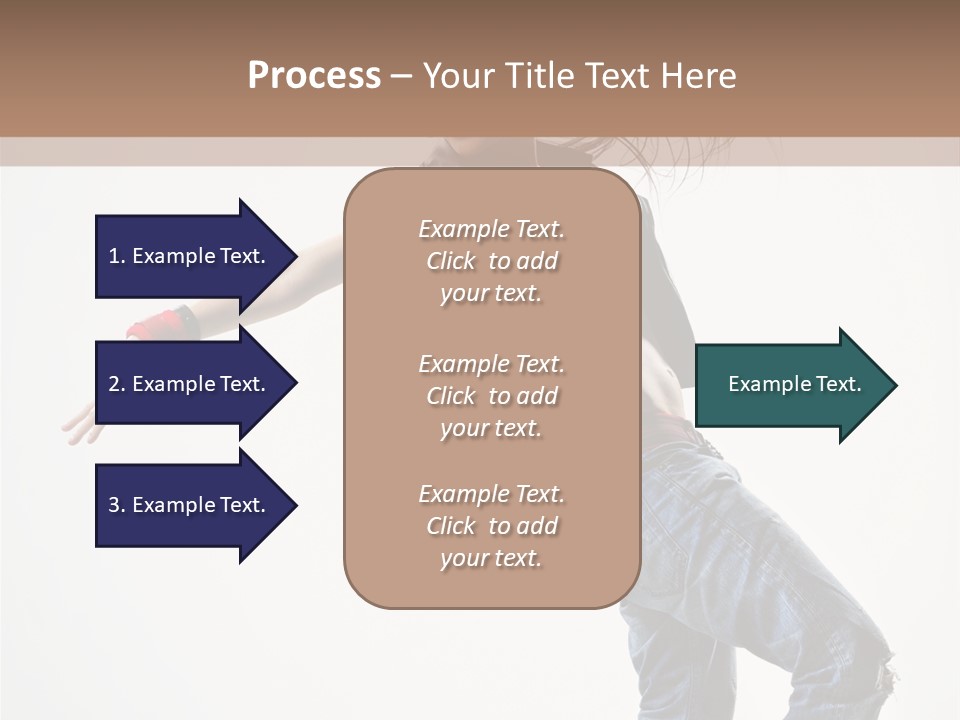 Action Human Breakdance PowerPoint Template