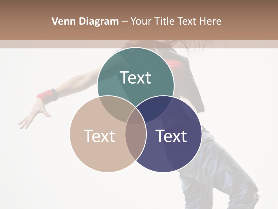 Action Human Breakdance PowerPoint Template