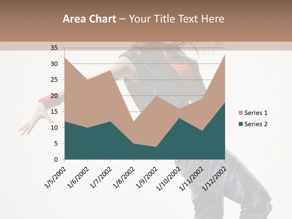 Action Human Breakdance PowerPoint Template