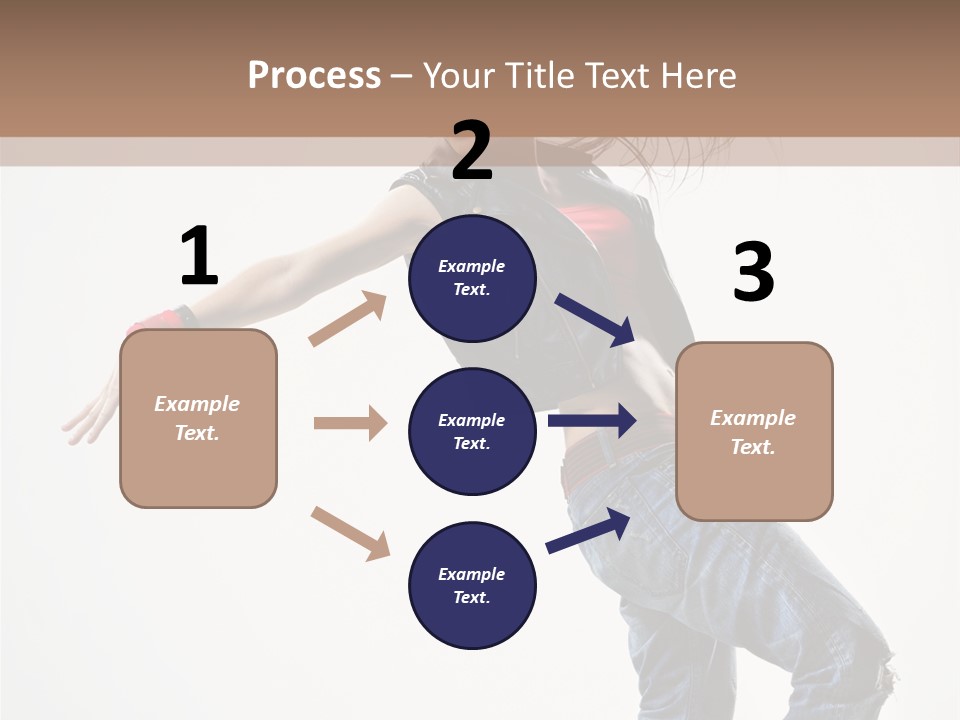 Action Human Breakdance PowerPoint Template