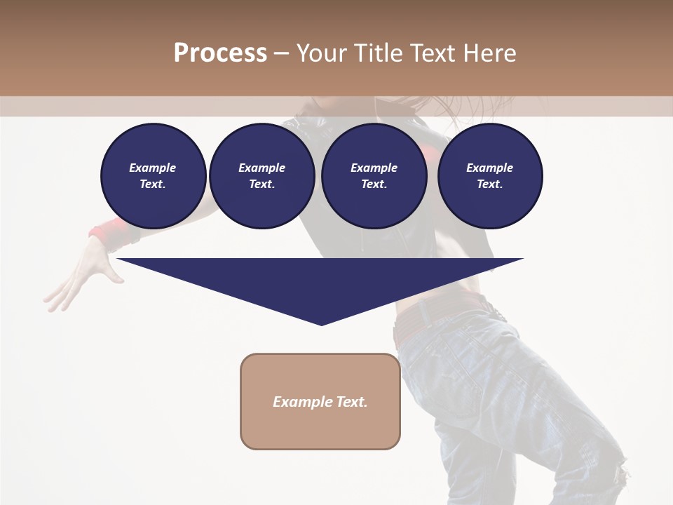 Action Human Breakdance PowerPoint Template