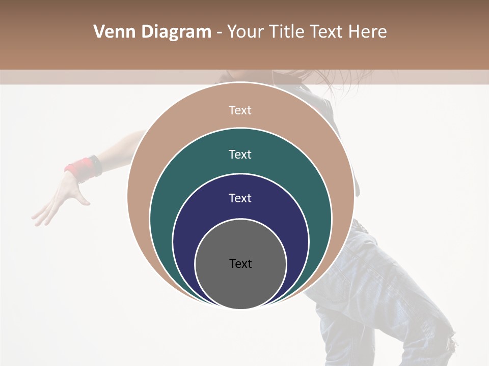 Action Human Breakdance PowerPoint Template