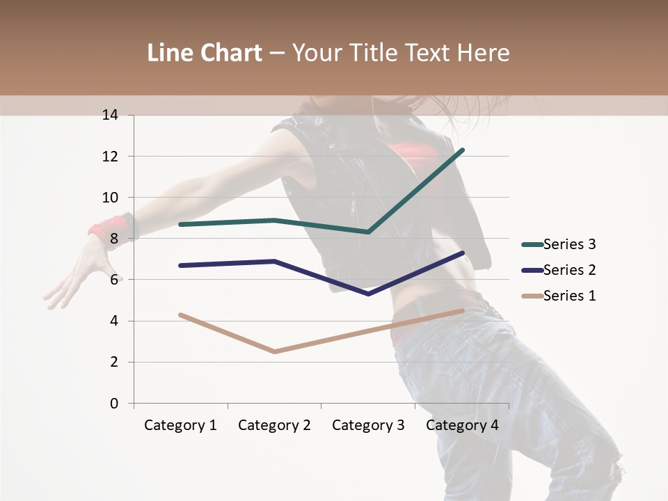 Action Human Breakdance PowerPoint Template
