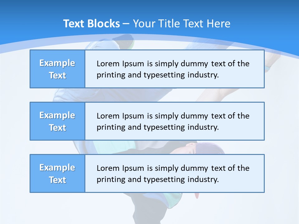 Performance Lifestyle Rapper PowerPoint Template