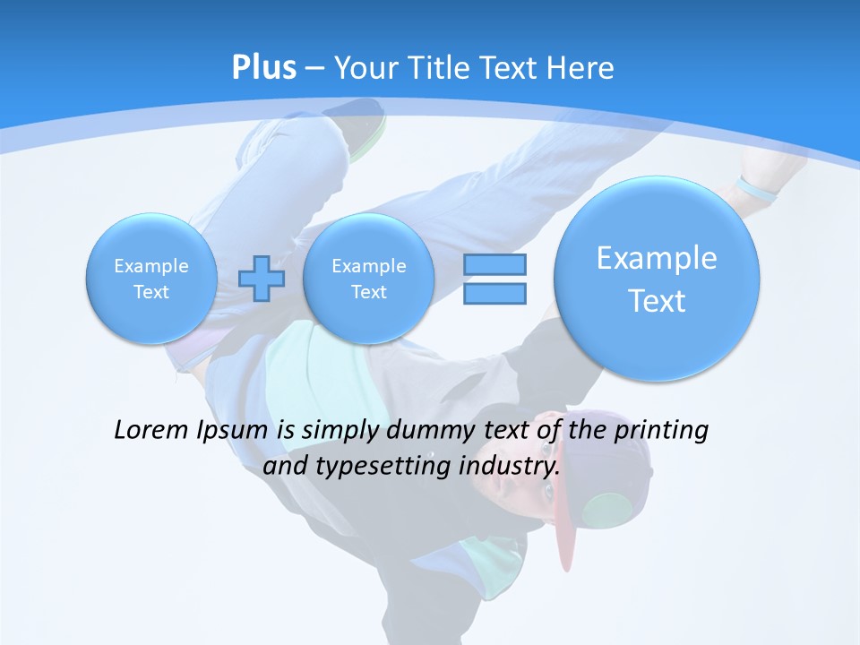 Performance Lifestyle Rapper PowerPoint Template